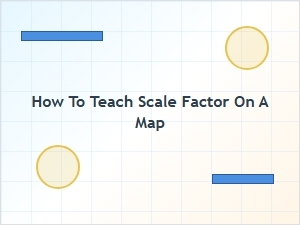 Exercises for Teaching Map Scale Factor