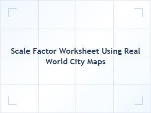 Calculating Scale Factors with Real City Maps